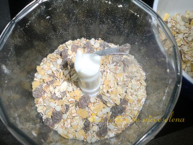 Rodaballo a la sidra con muesli