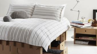 Paperpedic Bed :: cama de cartón