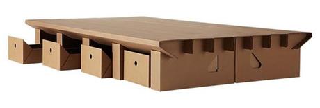 Paperpedic Bed :: cama de cartón
