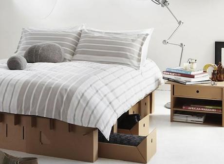 Paperpedic Bed :: cama de cartón