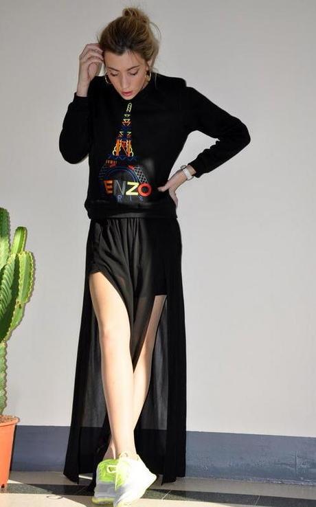 Eiffel Tower Kenzo jumper thanks to Chicnova!