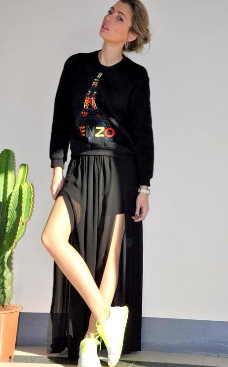 Eiffel Tower Kenzo jumper thanks to Chicnova!