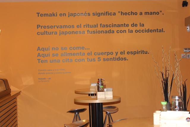 TEMAKI-YA comida rápida pero SANA