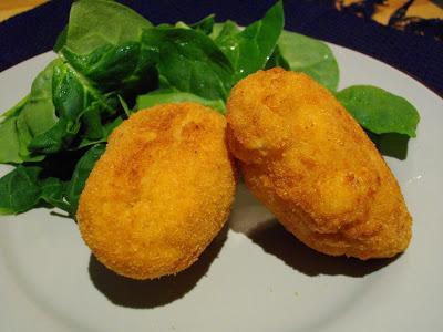 #díadelacroqueta: Croquetas de calabaza y bacon crujiente #díadelacroqueta: Croquetas de calabaza y bacon crujiente