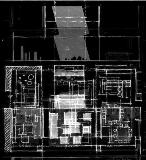 nueva propuesta de interiorismo para el salón principal de la vivienda diseñada por A-cero en Beirut
