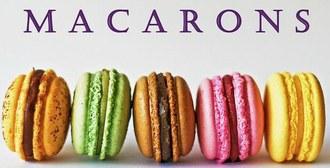 Macarons franceses originales. Caja de 20u