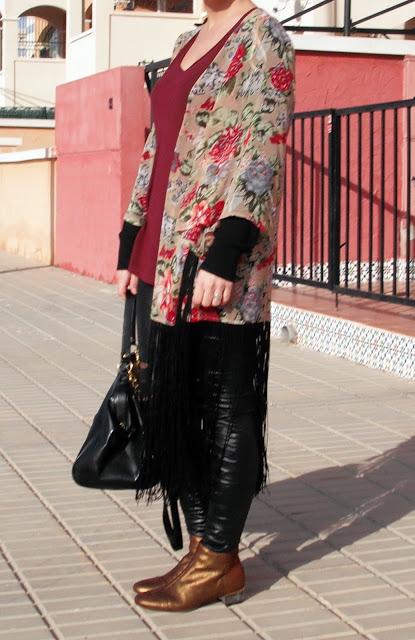 Fringed Kimono