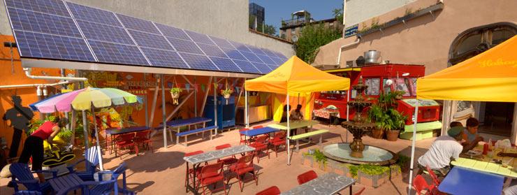 Un eco restaurante en el corazón de Brooklyn