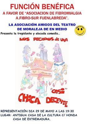 Función de teatro en el Sur de Madrid el 29 de Mayo