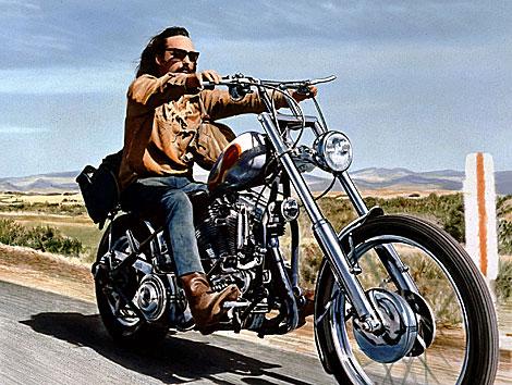 Dennis Hopper, en un fotograma de la peli 'Easy Rider'. | G. Roberts