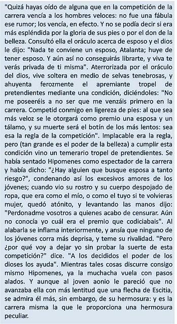 GUIDO RENI: HIPÓMENES Y ATALANTA.UNA PINTURA QUE HABLA