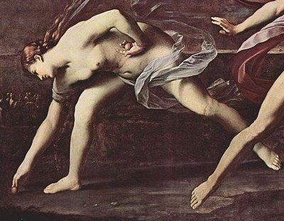GUIDO RENI: HIPÓMENES Y ATALANTA.UNA PINTURA QUE HABLA