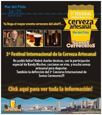 Se viene el 3° Festival Internacional de la Cerveza Artesanal - Mar del Plata 2010