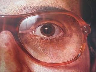 Fotos de carné de 3 metros. Chuck Close.