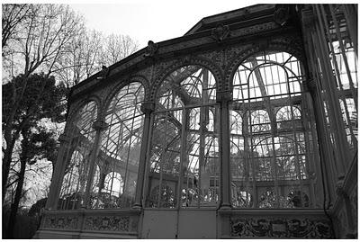 El Palacio de Cristal en Madrid y el Palacio de Bellas Artes en México