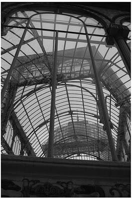 El Palacio de Cristal en Madrid y el Palacio de Bellas Artes en México