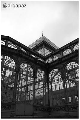 El Palacio de Cristal en Madrid y el Palacio de Bellas Artes en México