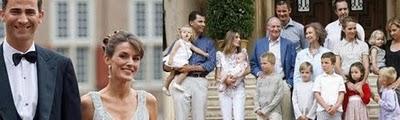 Unos príncipes y nietos reales con suerte.