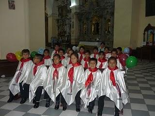 Asistentes a la celebración de la Jornada Mundial de la Infancia Misionera en la ciudad de Trujillo (Mayo del 2010)