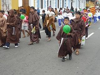 Asistentes a la celebración de la Jornada Mundial de la Infancia Misionera en la ciudad de Trujillo (Mayo del 2010)