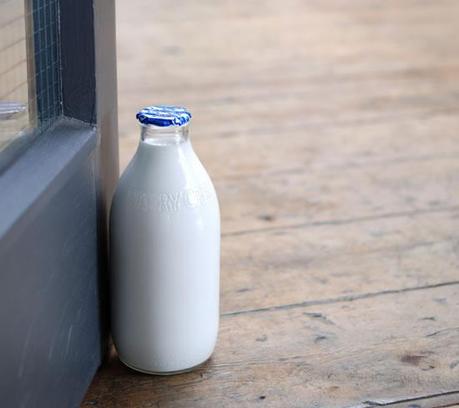 Full-Fat Doorstop :: botella de leche tope de puerta