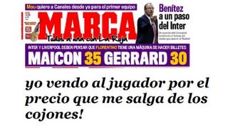 Marca; degenerados.