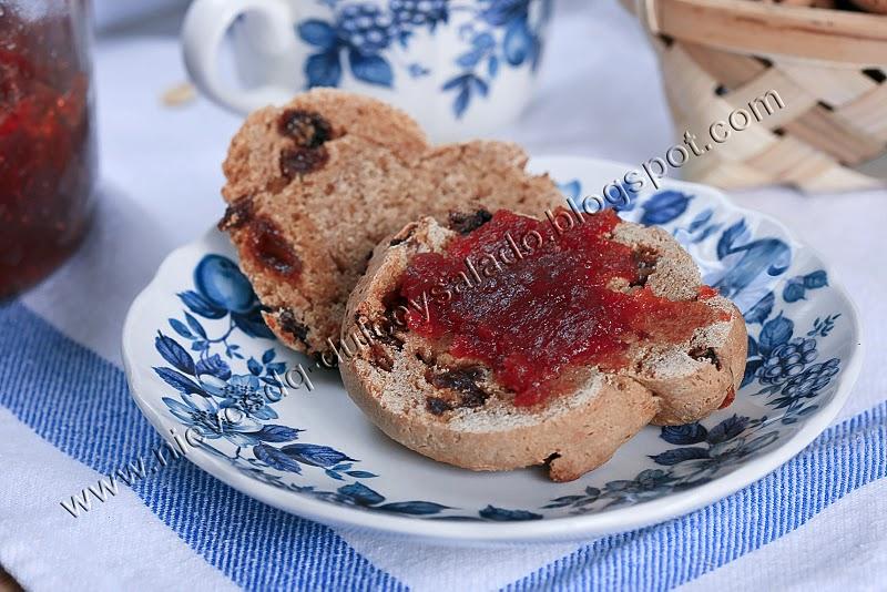NUDITOS DE CENTENO Y AVENA CON PASAS SULTANAS