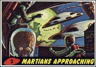 Marte Ataca mientras mascas un chicle