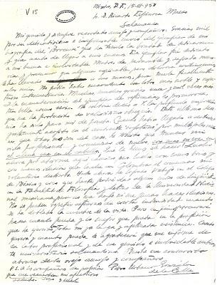 NIEVE EN EL ALMA: CARTA DE UN EXILIADO ESPAÑOL EN 1950