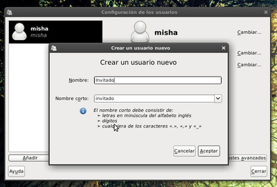 Creando una cuenta invitado en Ubuntu.