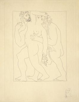 Las Metamorfosis de Ovidio vistas por Picasso.