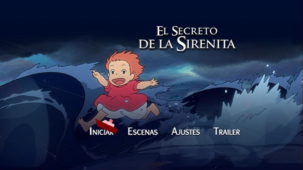 Así es el DVD mexicano de 'El secreto de la sirenita (Ponyo)'