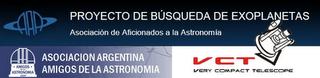 Charla sobre búsqueda aficionada de exoplanetas