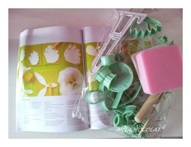 Tarta fondant de colores (para el cumple de mi suegra)