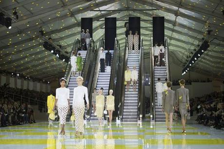 El escenario es parte del espectáculo. Lo demuestra Louis Vuitton cada temporada. En la foto, la colección de P/V 2013 - Imagen: Corbis