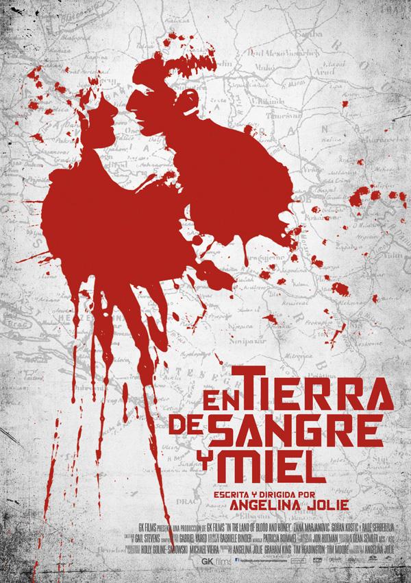 Póster: En tierra de sangre y miel (Angelina Jolie, 2.011)