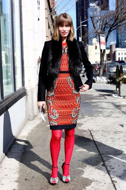 street style & front row NYFW