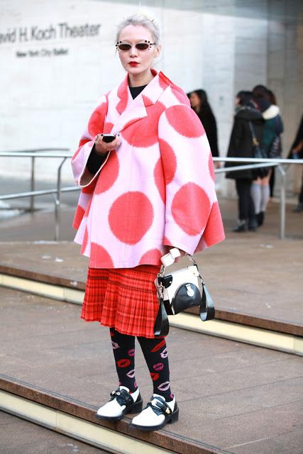 street style & front row NYFW