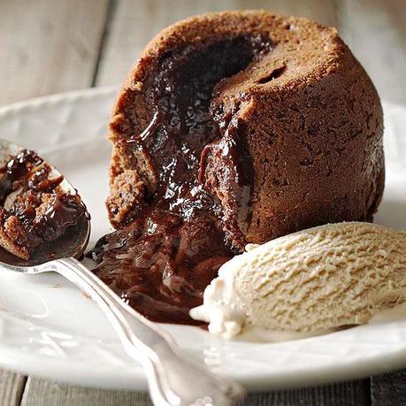 Receta de tortino fondente, volcán, lava o bomba de chocolate