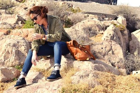 DENIM STRIPES DOTS PARKA… ready