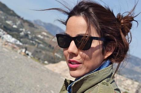 DENIM STRIPES DOTS PARKA… ready