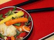 Verduras salteadas estilo (Pad ruam mit)