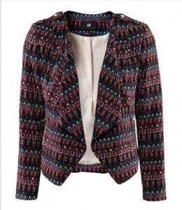 ss13 aztec jacket hm 260x300 Prendas de la temporada: aztec jacket