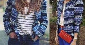 ss13 aztec jacket street style zara azul ss13 aztec jacket street style zara azul 300x158 Prendas de la temporada: aztec jacket