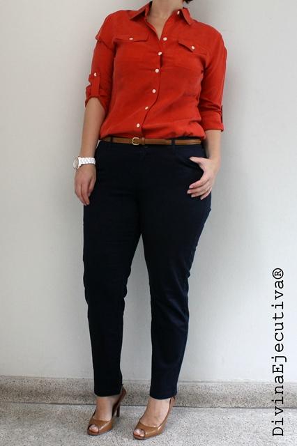 Mis Looks:  Camisa roja