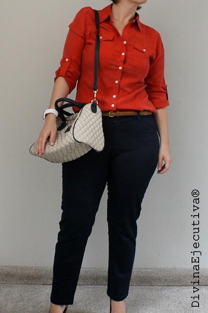 Mis Looks: Camisa roja - Paperblog