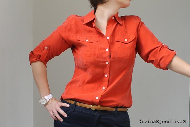 Mis Looks:  Camisa roja