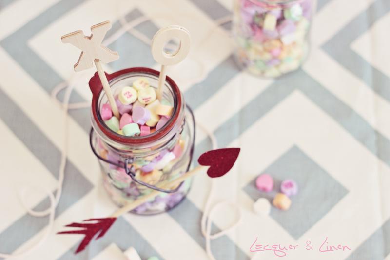 Corazón Tarros 51 DIY: Tarros del caramelo del corazón