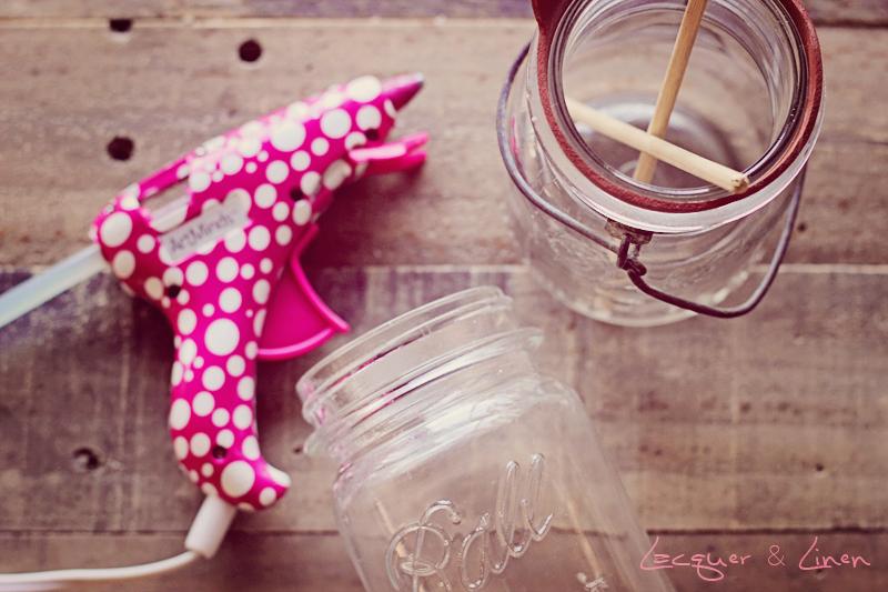 Corazón Tarros 3 DIY: Tarros del caramelo del corazón