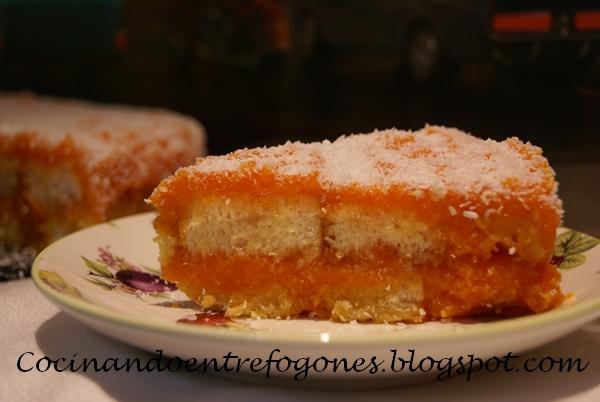 Tarta de Zanahoria y coco.